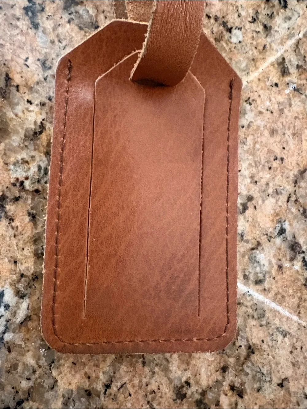 Leather Luggage Tag
